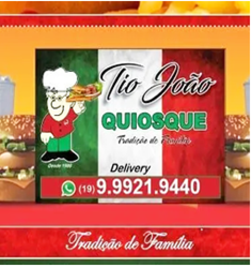 Tio João Quiosque Lanches e Porções